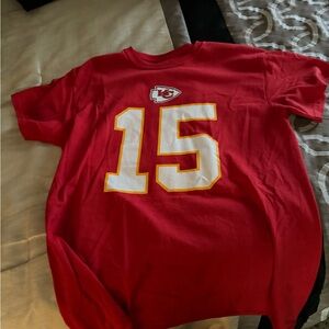 Kansas City Chiefs, Patrick Mahomes, short sleeve T-shirt. Men’s size medium.